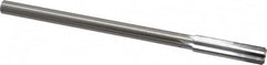 Made in USA - 11.5mm High Speed Steel 6 Flute Chucking Reamer - Exact Tooling