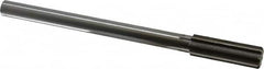 Made in USA - 18mm High Speed Steel 8 Flute Chucking Reamer - Exact Tooling