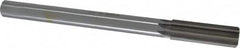 Made in USA - 21.5mm High Speed Steel 8 Flute Chucking Reamer - Straight Flute, 3/4" Straight Shank, 2-5/8" Flute Length, 10" OAL - Exact Tooling