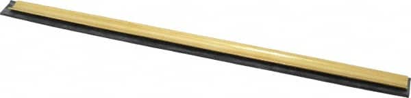 Unger - 12" Rubber Blade Window Washer/Squeegee - Black, Brass Holder - Exact Tooling