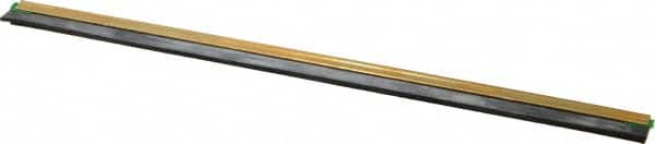 Unger - 14" Rubber Blade Window Washer/Squeegee - Black, Brass Holder - Exact Tooling