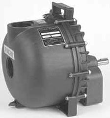 Value Collection - 5 hp, Poly, Pedestal Mount Pump - 280 Max GPM, Self Priming Centrifugal without Motor Pump, Electric or Gas Motor - Exact Tooling
