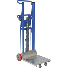 Vestil - 750 Lb Capacity, 52" Lift Height, Portable Workstation Manually Operated Lift - Exact Tooling