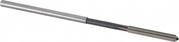 Interstate - 5/32" High Speed Steel Chucking Reamer - Straight Flute, 0.151" Straight Shank, 1" Flute Length, 4" OAL - Exact Tooling