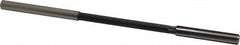 Interstate - 17/64" High Speed Steel Chucking Reamer - Straight Flute, 1/4" Straight Shank, 1-1/2" Flute Length, 6" OAL - Exact Tooling