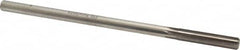 Interstate - 19/64" High Speed Steel Chucking Reamer - Straight Flute, 0.2792" Straight Shank, 1-1/2" Flute Length, 6" OAL - Exact Tooling