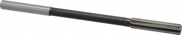 Interstate - 13/32" High Speed Steel Chucking Reamer - Straight Flute, 0.3105" Straight Shank, 1-3/4" Flute Length, 7" OAL - Exact Tooling