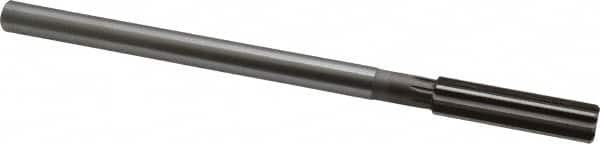 Interstate - 17/32" High Speed Steel Chucking Reamer - Exact Tooling