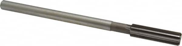 Interstate - 37/64" High Speed Steel Chucking Reamer - Exact Tooling