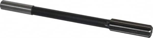 Interstate - 45/64" High Speed Steel Chucking Reamer - Exact Tooling