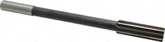 Interstate - 25/32" High Speed Steel Chucking Reamer - Straight Flute, 5/8" Straight Shank, 2-1/2" Flute Length, 9-1/2" OAL - Exact Tooling