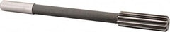 Interstate - 53/64" High Speed Steel Chucking Reamer - Straight Flute, 5/8" Straight Shank, 2-1/2" Flute Length, 9-1/2" OAL - Exact Tooling