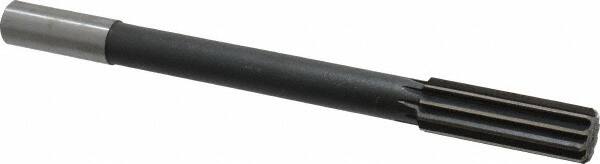 Interstate - 7/8" High Speed Steel Chucking Reamer - Straight Flute, 3/4" Straight Shank, 2-5/8" Flute Length, 10" OAL - Exact Tooling