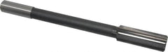 Interstate - 61/64" High Speed Steel Chucking Reamer - Straight Flute, 3/4" Straight Shank, 2-5/8" Flute Length, 10" OAL - Exact Tooling