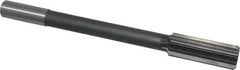 Interstate - 31/32" High Speed Steel Chucking Reamer - Straight Flute, 3/4" Straight Shank, 2-5/8" Flute Length, 10" OAL - Exact Tooling