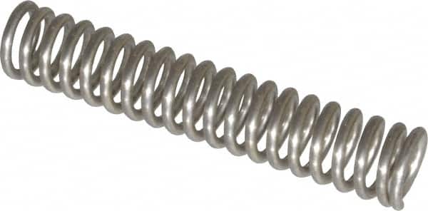 Gardner Spring - 0.61" OD, 0.041" Wire, 1.44" Free Length, Utility Compression Springs Spring - 3.14 Lb Spring Rating - Exact Tooling