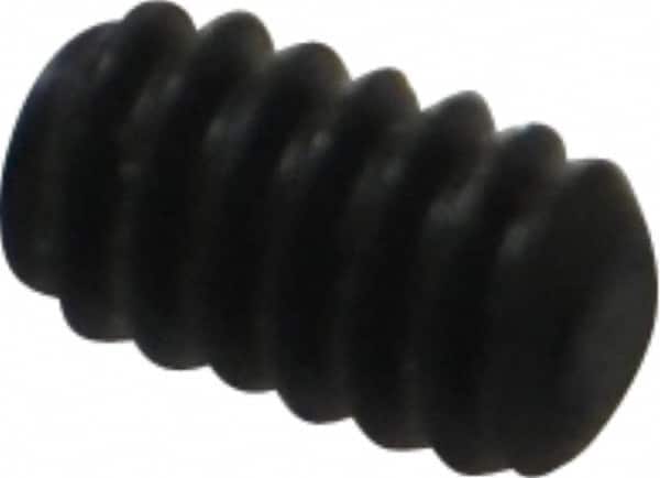 Value Collection - #4-40 UNC, 3/16" OAL, Flat Point Set Screw - Grade 8 Alloy Steel, 0.05" Key - Exact Tooling