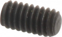 Value Collection - #8-32 UNC, 5/16" OAL, Flat Point Set Screw - Grade 8 Alloy Steel, 5/64" Key - Exact Tooling
