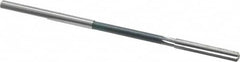 Interstate - #8 High Speed Steel Chucking Reamer - Straight Flute, 0.1895" Straight Shank, 1-1/4" Flute Length, 5" OAL - Exact Tooling