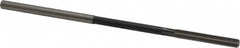 Interstate - #9 High Speed Steel Chucking Reamer - Straight Flute, 0.1895" Straight Shank, 1-1/4" Flute Length, 5" OAL - Exact Tooling
