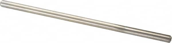 Interstate - #12 High Speed Steel Chucking Reamer - Straight Flute, 0.1805" Straight Shank, 1-1/8" Flute Length, 4-1/2" OAL - Exact Tooling