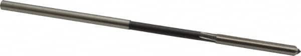 Interstate - #20 High Speed Steel Chucking Reamer - Straight Flute, 0.153" Straight Shank, 1-1/8" Flute Length, 4-1/2" OAL - Exact Tooling