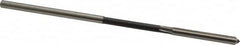 Interstate - #20 High Speed Steel Chucking Reamer - Straight Flute, 0.153" Straight Shank, 1-1/8" Flute Length, 4-1/2" OAL - Exact Tooling