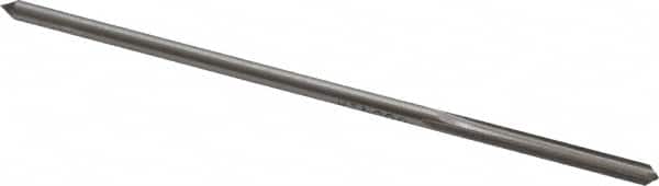 Interstate - #32 High Speed Steel 4 Flute Chucking Reamer - Straight Flute, 0.112" Straight Shank, 7/8" Flute Length, 3-1/2" OAL - Exact Tooling