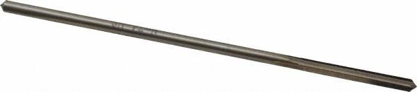 Interstate - #34 High Speed Steel 4 Flute Chucking Reamer - Straight Flute, 0.1055" Straight Shank, 7/8" Flute Length, 3-1/2" OAL - Exact Tooling