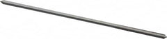 Interstate - #40 High Speed Steel 4 Flute Chucking Reamer - Straight Flute, 0.0928" Straight Shank, 7/8" Flute Length, 3-1/2" OAL - Exact Tooling