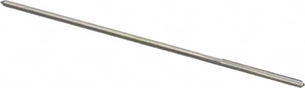 Interstate - #47 High Speed Steel 4 Flute Chucking Reamer - Straight Flute, 0.072" Straight Shank, 3/4" Flute Length, 3" OAL - Exact Tooling