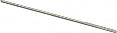 Interstate - #47 High Speed Steel 4 Flute Chucking Reamer - Straight Flute, 0.072" Straight Shank, 3/4" Flute Length, 3" OAL - Exact Tooling