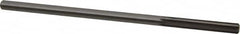 Interstate - Letter F High Speed Steel Chucking Reamer - Straight Flute, 1/4" Straight Shank, 1-1/2" Flute Length, 6" OAL - Exact Tooling
