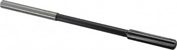 Interstate - Letter Q High Speed Steel Chucking Reamer - Straight Flute, 0.2792" Straight Shank, 1-1/2" Flute Length, 6" OAL - Exact Tooling
