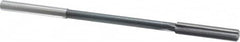 Interstate - Letter T High Speed Steel Chucking Reamer - Straight Flute, 0.3105" Straight Shank, 1-3/4" Flute Length, 7" OAL - Exact Tooling