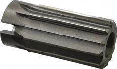 Interstate - 1-3/8" Reamer Diam, Straight Flute Shell Reamer - Exact Tooling