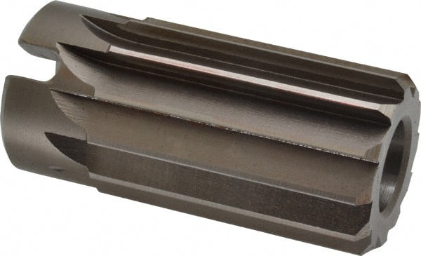 Interstate - 1-7/16" Reamer Diam, Straight Flute Shell Reamer - Exact Tooling