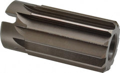 Interstate - 1-7/16" Reamer Diam, Straight Flute Shell Reamer - Exact Tooling