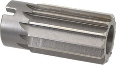 Interstate - 1-11/16" Reamer Diam, Straight Flute Shell Reamer - Exact Tooling