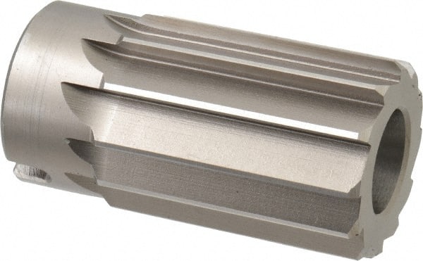 Interstate - 1-7/8" Reamer Diam, Straight Flute Shell Reamer - Exact Tooling