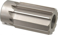 Interstate - 1-7/8" Reamer Diam, Straight Flute Shell Reamer - Exact Tooling