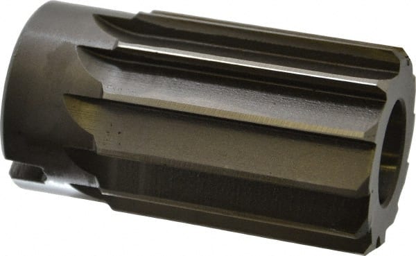 Interstate - 1-15/16" Reamer Diam, Straight Flute Shell Reamer - Exact Tooling