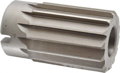 Interstate - 2" Reamer Diam, Straight Flute Shell Reamer - Exact Tooling