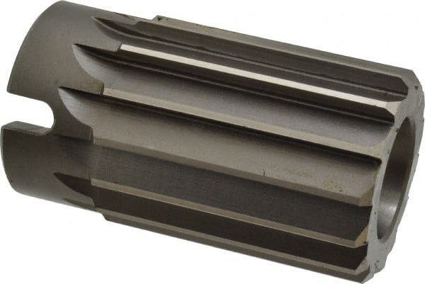 Interstate - 2-1/8" Reamer Diam, Straight Flute Shell Reamer - Exact Tooling