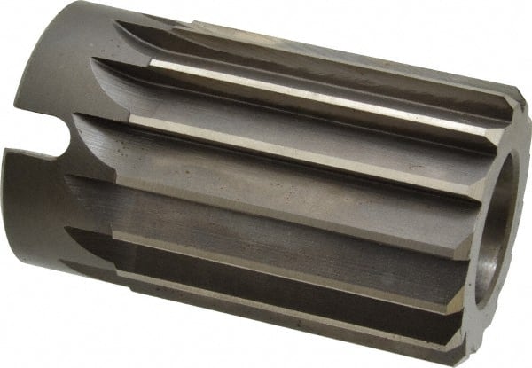 Interstate - 2-1/4" Reamer Diam, Straight Flute Shell Reamer - Exact Tooling