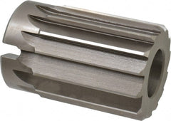 Interstate - 2-7/16" Reamer Diam, Straight Flute Shell Reamer - Exact Tooling