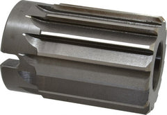 Interstate - 2-1/2" Reamer Diam, Straight Flute Shell Reamer - Exact Tooling