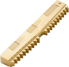 Seco - 11.5 TPI, External Thread, NPTF Standard, R396.19 F30M Grade Thread Mill Insert - Carbide, TiAlN/TiN Coating - Exact Tooling