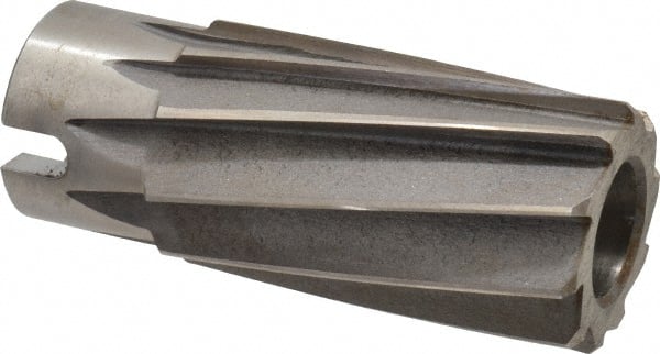 Made in USA - 1-1/8" Reamer Diam, Spiral Flute Shell Reamer - Exact Tooling