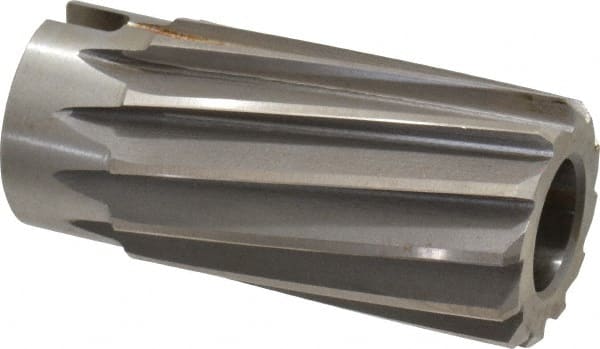 Made in USA - 1-3/8" Reamer Diam, Spiral Flute Shell Reamer - Exact Tooling